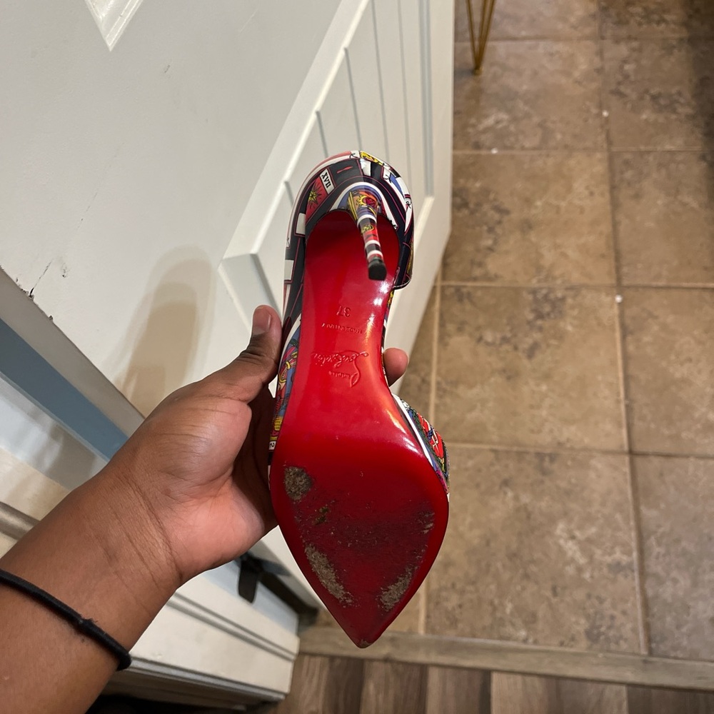 Christian Louboutin Red Dust Bag with Logo - Picture 6 of 6